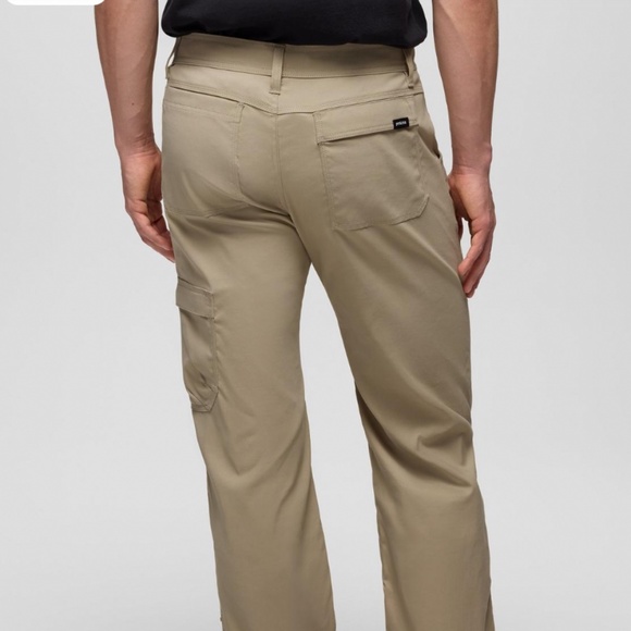 prAna Stretch Zion Pant Men’s 34 W × 34 L Sandbar Technical Hiking Chino - Picture 5 of 16
